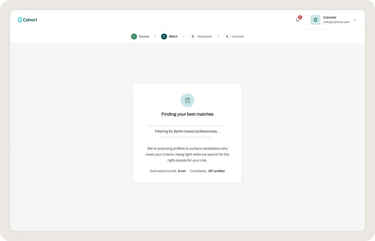 cohort-finding-matches